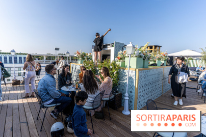 La terrasse d'été en rooftop du Molitor 2023