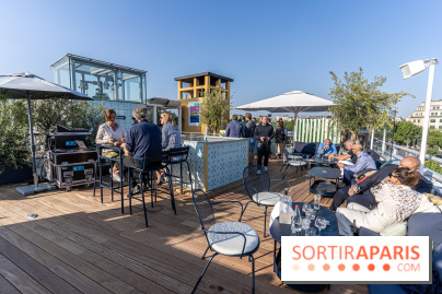 La terrasse d'été en rooftop du Molitor 2023