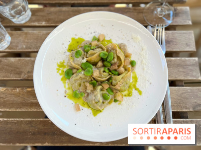 Aglio e Olio - Cappellacci fèves et poire