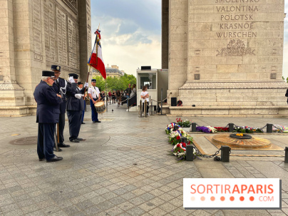 flamme soldat inconnu Arc de Triomphe