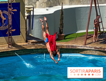 L'Été Gaulois au Parc Astérix  - plongeon