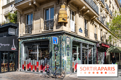 La ruche insolite, vieille enseigne aux Halles