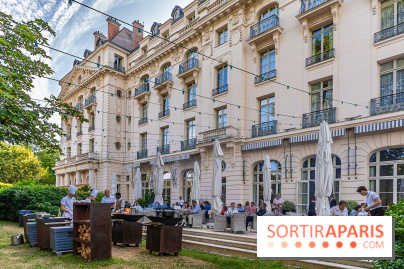Garden barbecue au Trianon Palace à Versailles