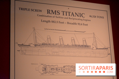 Titanic l'exposition immersive à Paris en 2023