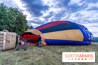 Montgolfière à Fontainebleau, vol au dessus de l'Ile-de-France