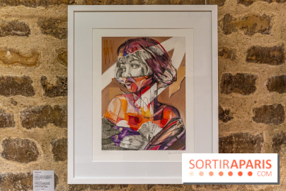 Exposition street-art Fragments par Ensemble Réel a l’église de la Madeleine