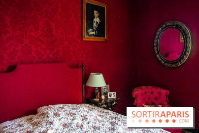 Domaine de Jean-Claude Brialy à Monthyon chambre Romy Schneider