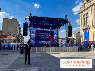 Le Village Rugby de Saint-Denis pour la Coupe du Monde de Rugby 2023