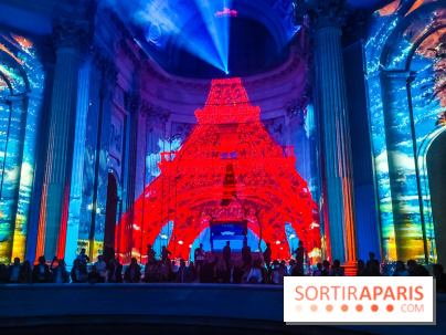 Aura, un spectacle son et lumières qui illumine le Dôme des Invalides - photos et vidéo