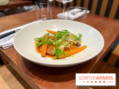 Oktobre - Poisson, carotte, artichaut, harissa