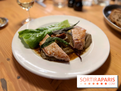 Facette - Carré de cochon, aubergines