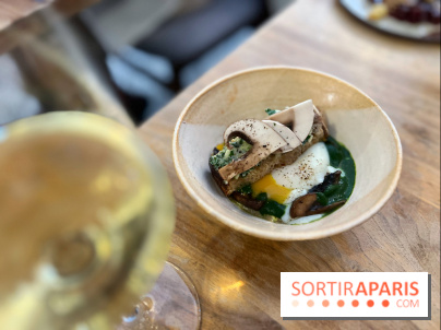 A Table ! - Oeuf parfait, champignons persillade