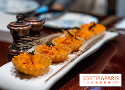 Le 19.20 by Norbert Tarare, le nouveau restaurant du Prince de Galles - photos -  carottes râpées