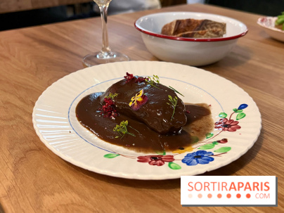 Bourrache - Joue de bœuf braisée