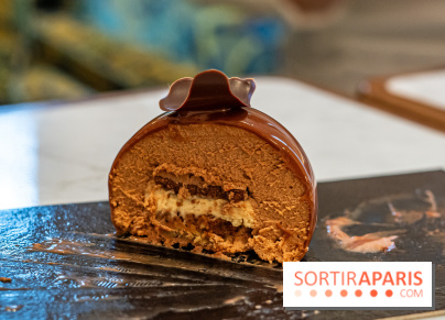 Bûche de Noël du Saint James 2023 par Jeanne Lacourt
