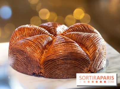 La Bûche de Noël du George V Paris 2023 et la Galette des Rois 2024