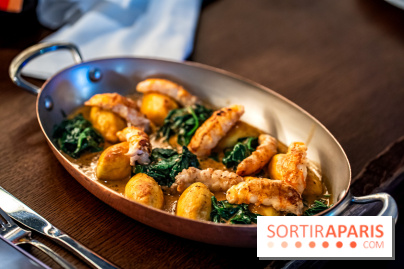 Bistrot Podium, le restaurant festif avec la carte de Glenn Viel -  Les quenelles de cabillaud et langoustine