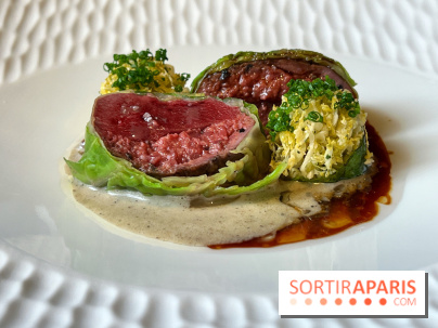 Menu chasse Le Gabriel, La Réserve - Canard Colvert, chou