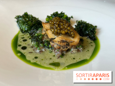 Menu chasse Le Gabriel, La Réserve - Ormeaux, lentilles, caviar