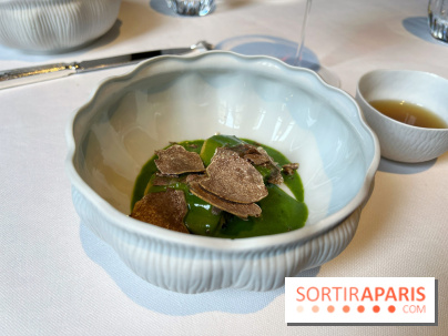 Menu chasse Le Gabriel, La Réserve - Poule faisane, truffe blanche