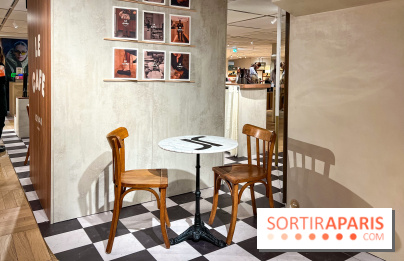 Café Jonak et collections chaussures marrons - Galeries Lafayette Haussmann - image00013