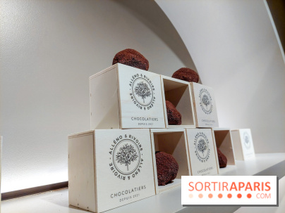 Bûche et chocolats de Noël 2023 signés Alléno & Rivoire - 20230922 100450