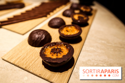 Bûche et chocolats de Noël 2023 signés Alléno & Rivoire