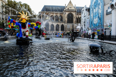 La Fontaine Stravinsky rénovée à Paris, nos photos - IMG 1721