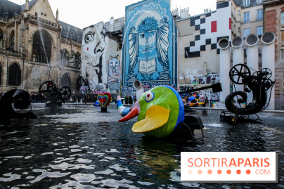 La Fontaine Stravinsky rénovée à Paris, nos photos