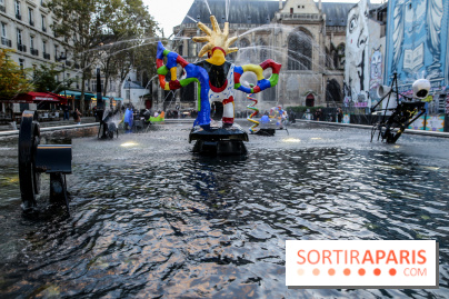 La Fontaine Stravinsky restaurée à Paris, nos photos