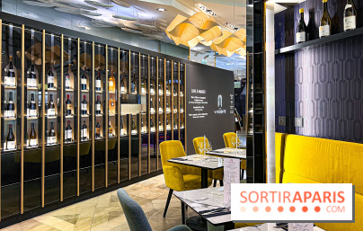 The Wine Gate, bar à vin et cave à manger des Galeries Lafayette Haussman