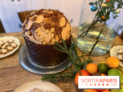 Panettone de Noël 2023 Christophe Louie x Dammann Frères