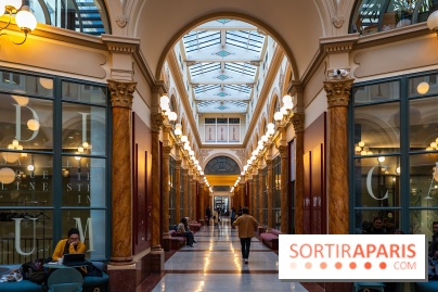 La Galerie Colbert, le passage couvert parisien, voisin de la Galerie Vivienne