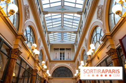 La Galerie Colbert, le passage parisien, voisin de la Galerie Vivienne - A7C03083