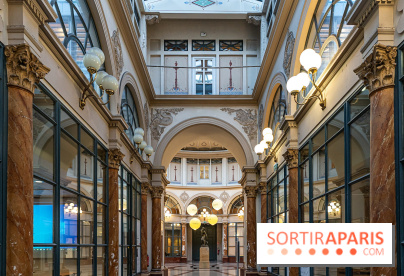 La Galerie Colbert, le passage parisien, voisin de la Galerie Vivienne -  A7C9356