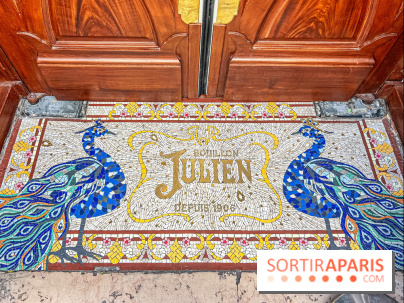 Le Bouillon Julien, la brasserie au sublime décor art nouveau, son menu et ses plats - faïenceries d'Hippolyte Boulenger