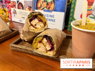 Kuna, naan indien façon street-food - Naan poulet