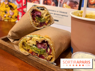 Kuna, naan indien façon street-food - Naan courge