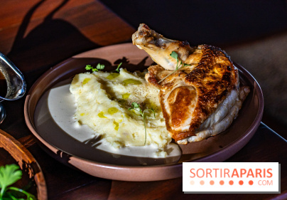 Maison Jaune, le restaurant-péniche de Boulogne-Billancourt -  suprême de volaille