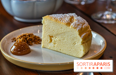 Maison Jaune, le restaurant-péniche de Boulogne-Billancourt -  cheesecake