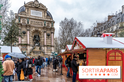 Le Marché de Noël de Saint-Michel à Paris