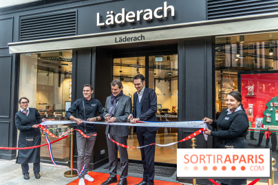 Läderach, la 1ère boutique du chocolatier suisse à Paris