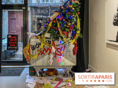 Exposition de Goin à la galerie La Lison : Santa Claus doesn't exist - IMG 3146