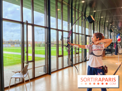 Audrey - tir à l'arc