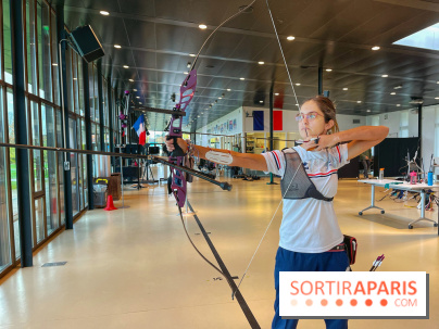 Audrey - tir à l'arc