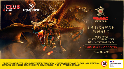 Winamax Poker Tour : la grande finale au Parc Expo de la Porte de Versailles