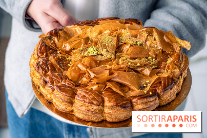 Galettes des Rois 2024 -  Atelier P1 - Pistache Fleur d'Oranger