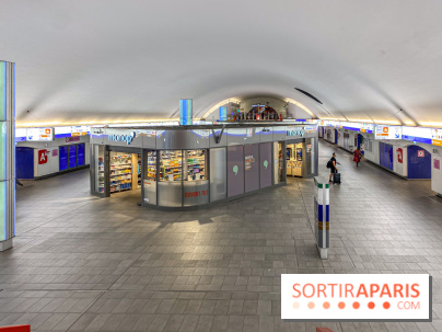 Visuels métro - métro RER Auber