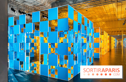 Aux Beaux Carrés, l'exposition de Daniel Buren au Bon Marché Rive Gauche  - image00002