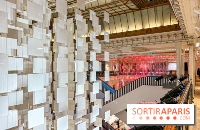 Aux Beaux Carrés, l'exposition de Daniel Buren au Bon Marché Rive Gauche  - image00055